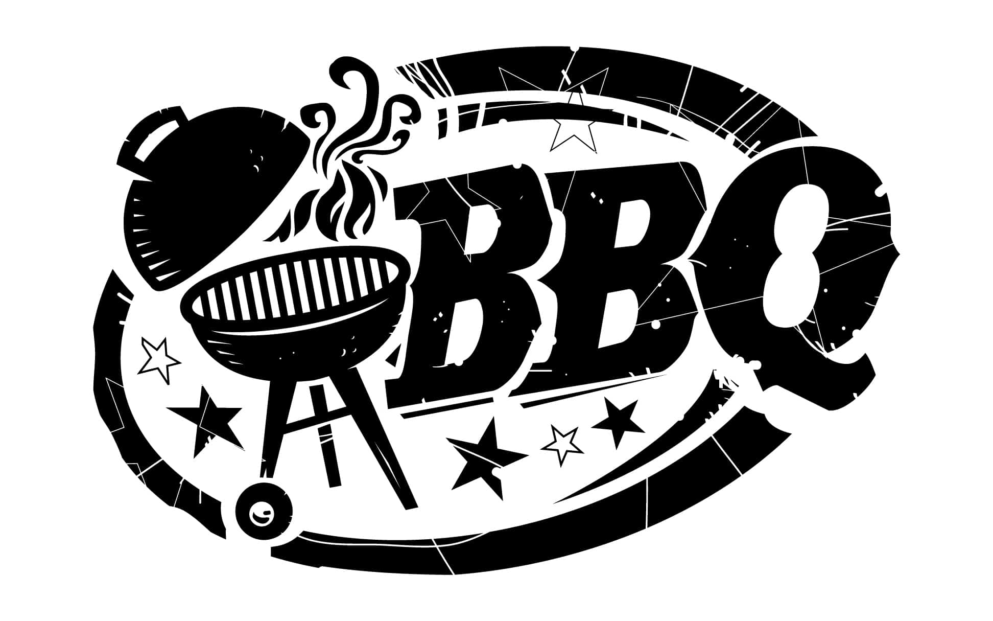 Bbq Clip Art Black And White - artqsd